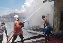 Siang Bolong, 4 Rumah Dilalap Api