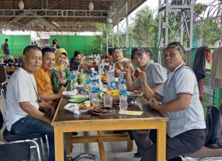 Encik Bersilaturahim Dengan Jurnalis Balikpapan