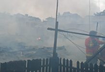 Sebanyak 62 Jiwa kehilangan Tempat Tinggal