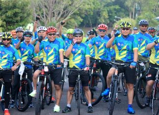 Jalin Sinergitas Pangdam Gowes Bersama Kapolda