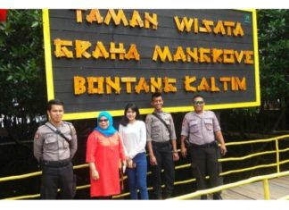 Berikan Rasa Aman, Polres Bontang Patroli di Obyek Wisata