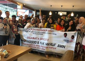 Syukuran Kemenangan Jokowi-Maaruf