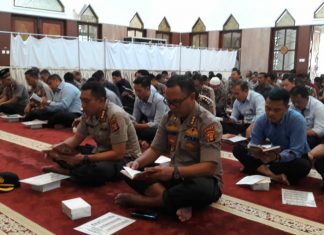 Polda Kaltim Gelar Binrohtal Untuk Pemilu 2019 Aman , Damai dan Sejuk