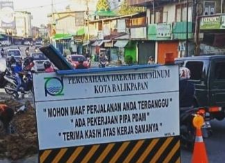 Pipa PDAM Bocor, Distribusi Sebagian Pelanggan Dihentikan