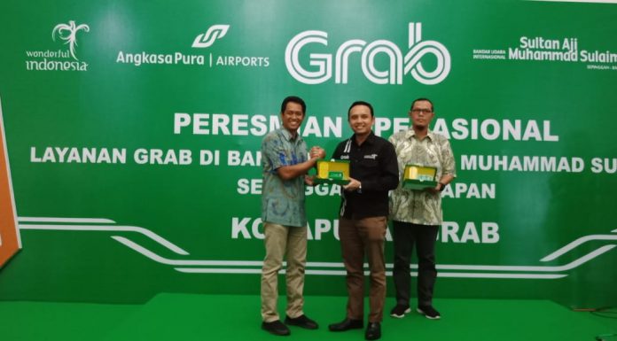 Grab Hadir di Bandara SAMS
