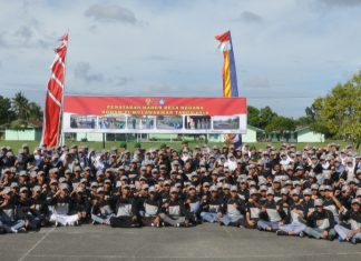 Kodam VI/Mulawarman Lahirkan 250 Siswa SLTA/SMK se Kaltim Menjadi Kader Bela Negara