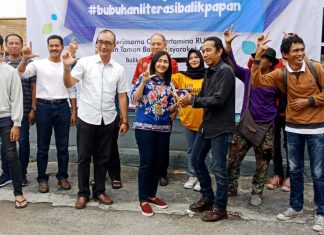 Kali Pertama, Lomba Mural di Pasar Baru