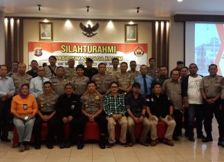 Humas Polda Kaltim Silaturahmi dengan Awak Media