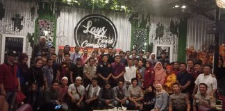 Bidhumas Polda Kaltim Bukber Bersama Media