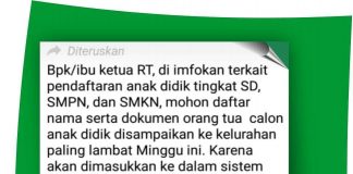 Disdikbud Tegaskan Pesan Berantai PPDB Hoax