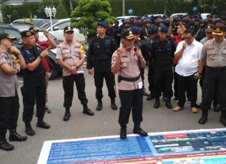 Polda Kaltim, Siap Amankan Rapat Pleno Terbuka Rekapitulasi Perhitungan Suara Pemilu 2019 KPU Provinsi Kaltim