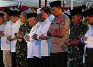 Perkuat Sinergitas dan Soliditas, TNI Polri Gelar Buka Puasa Bersama