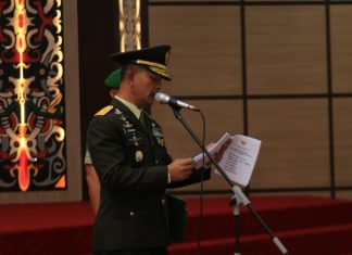 Kodam VI Mulawarman Gelar Peringatan Hari lahir Pancasila