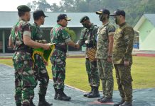 Irjen Kemhan Hadir di Latma Indomalphil Middleland Exercise 2019 Kaltara