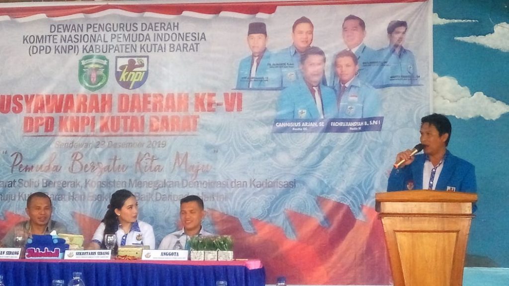 Cannisius Arjan Terpilih Menjadi Ketua KNPI Kubar Ke8 Cannisius Arjan Terpilih Menjadi Ketua KNPI Kubar Ke8