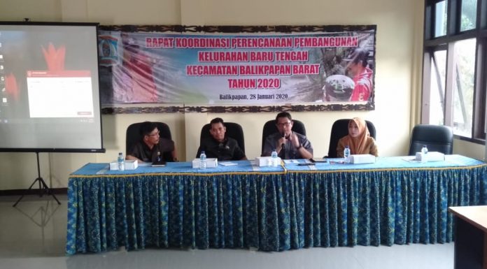 Kelurahan Baru Tengah Gelar RKPP