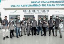 AHB Squad Juga Lakukan Penyemprotan di SAMS, Pos Yandu dan Memasang alat Sanitizer di Rumah Ibadah
