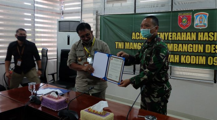 TMMD ke 107 Kodim 0905/Bpn Resmi Ditutup, Kegiatan Selesai 100% dan Tepat Waktu