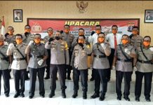 Kapolres, Lantik 5 Pejabat Baru di Lingkungan Polres Kubar