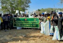 HUT ke-75 TNI Gelar Bakti Lingkungan, Jadikan Labuan Bajo Bersih dari Sampah