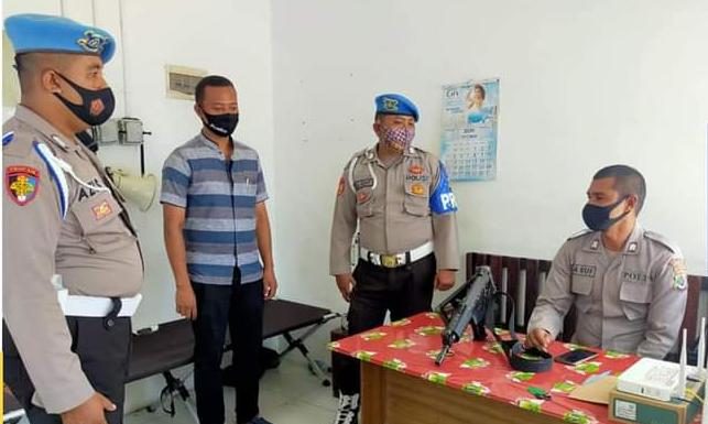 Jaga Citra Kepolisian, Kasi Propam Mabar Cek Langsung Personil Pengamanan Objek Vital