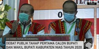 Debat Publik Pilkada Nias, Ini Visi Misi Paslon 02 Chrisful