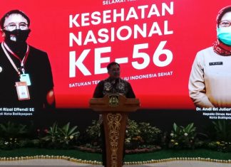 Pemkot Balikpapan Gelar HKN ke 56, “Satukan Tekad Menuju Indonesia Sehat”