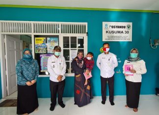 Pelayanan Pos Yandu di Masa Pandemi, Pemkot Balikpapan Awali Dari RT 30 Sepinggan Raya