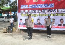 Jaga Keutuhan NKRI, Polres Sergai Gelar Apel Kebangsaan