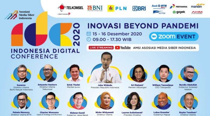 3.500 Peserta Telah Mendaftar Indonesia Digital Conference 2020, Akan Dibuka Langsung Presiden Jokowi