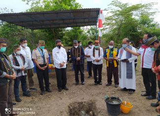 Pembentukan KKP di Labuan Bajo, Diawali Peletakan Batu Pertama Pembangunan Gedung KKP