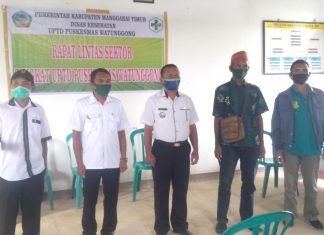 Puskesmas Watu Nggong Gelar Rapat Lintas Sektoral