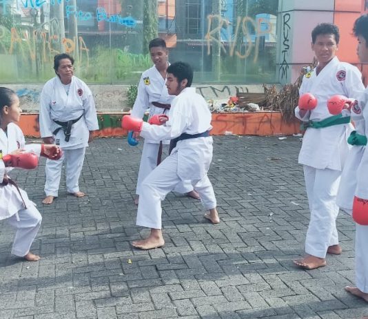 IKANAS Dojo Tasbi Latihan Kontrol Jarak