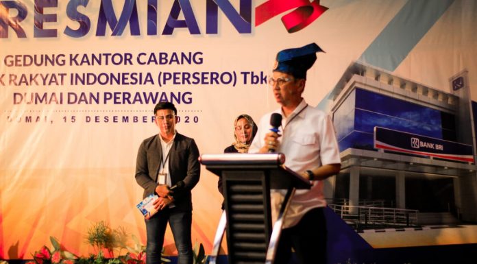 Setelah 17 Bulan Direnovasi, Akhirnya Gedung Baru Kantor Cabang BRI Dumai Resmi Digunakan
