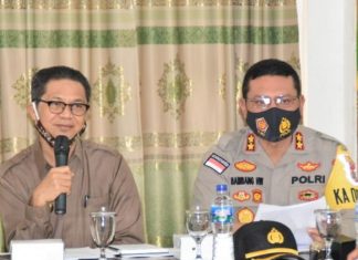 Kapolres Mabar : Seluruh Masyarakat Harus Menerapkan Protokol Kesehatan di Tempat Ibadah