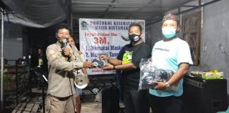 Cegah Penyebaran Covid-19, CV RJM Berikan Bantuan Masker.