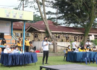 Polresta Deli Serdang Gelar Penyuluhan Kesehatan Pola Hidup Sehat, Ini Wejangan Kombes Pol Yemi Mandagi