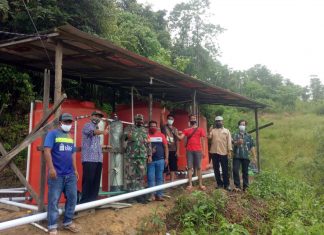 Warga RT 01 dan 02 Kelurahan Mentawir Sudah Nikmati Air Bersih