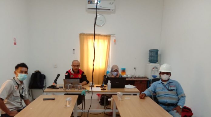 Sambut Bulan K3, PT Singlurus Pratama Gelar Training Pencegahan dan Penanggulangan Covid-19