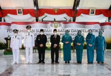 H Paisal-H Amris Resmi Wali Kota dan Wakil Wali Kota Dumai