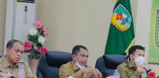 Gelar Rapat Finalisasi LKPJ 2020, Bupati Sergai Minta OPD Laporkan Kinerja Tiap Bulan