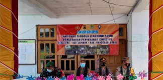 Polres Mabar Resmikan Kampung Tangguh Nusantara di Desa Siru