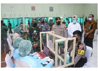 Kapolda: Sebanyak 400 Anggota TNI POLRI Nusa Tenggara Timur Divaksin