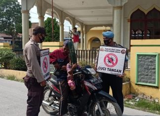 Polres Sergai Sosialisasikan PPKM Skala Mikro ke Masyarakat Teluk Mengkudu