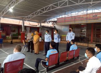 70 Karyawan Rutan Kelas IIB Dumai Divaksin