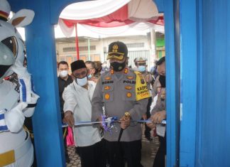 Wujudkan Transformasi Pelayanan Publik, Kapolres Sergai Resmikan Pos Tangguh Satuan Lalu Lintas