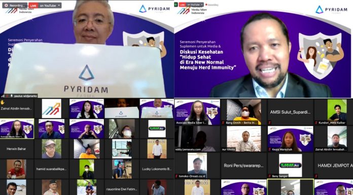 AMSI Terima 2.725 Suplemen dari Pyridam Farma