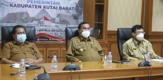 Bupati Kubar Ikuti Peluncuran APK Tahun 2021-2022 Secara Daring
