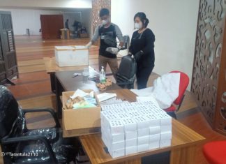 Ditreskrimsus Polda Sumut Grebek Loket Pelayanan Rapid Test di Bandara Kualanamu