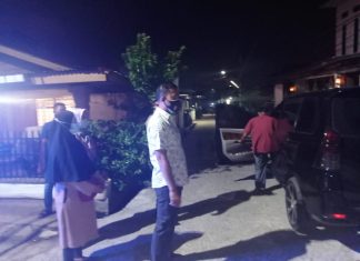 Kapolsek Dumai Kota Evakuasi Pasien Positif Covid 19